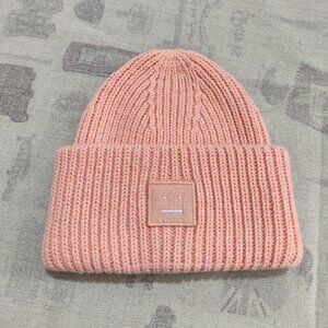 Acne Studios Folded Cuff Cozy Knit Beanie